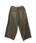 is-ness (イズネス) WOOL BALLOON EZ PANTS ブラウン サイズ:Free：11800円