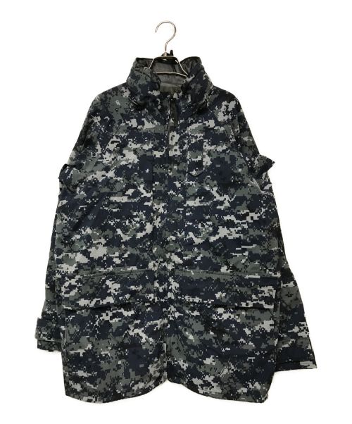 U'S NAVY（ユーエスネイビー）U'S NAVY (ユーエスネイビー) ゴアテックスミリタリージャケット ネイビー サイズ:Mの古着・服飾アイテム