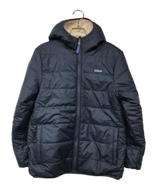 Patagonia（パタゴニア）Patagonia (パタゴニア) キッズ・リバーシブル・レディ・フレディ・フーディ ブルー サイズ:XLの古着・服飾アイテム