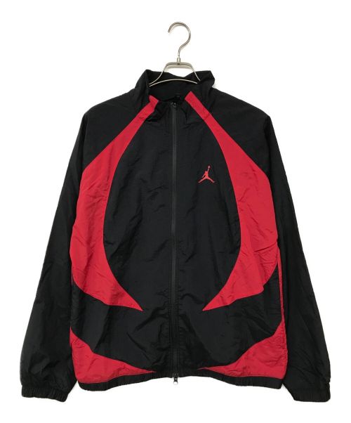 JORDAN（ジョーダン）JORDAN (ジョーダン) SPRT JAM WARM UP JACKET/スプリットジャムウォームアップジャケット レッド×ブラック サイズ:XLの古着・服飾アイテム