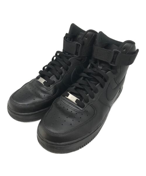 NIKE（ナイキ）NIKE (ナイキ) NIKE AIR FORCE 1 HIGH/ナイキエアフォースワンハイ ブラック サイズ:28の古着・服飾アイテム