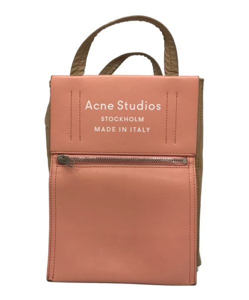 Acne studios（アクネ ストゥディオス）Acne studios (アクネストゥディオス) Baker Out S ピンク×ブラウンの古着・服飾アイテム