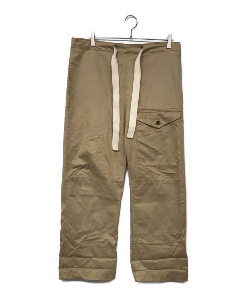 F&O CO.,LTD.（エフアンドオーカンパニーリミティッド）F&O CO.,LTD. (エフアンドオーカンパニーリミティッド) SAS DRAB OVER TROUSERS ベージュ サイズ:記載なしの古着・服飾アイテム