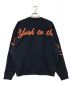 KITH (キス) New York Knicks NY TO THE WORLD NELSON CREWNECK ネイビー サイズ:L：17000円