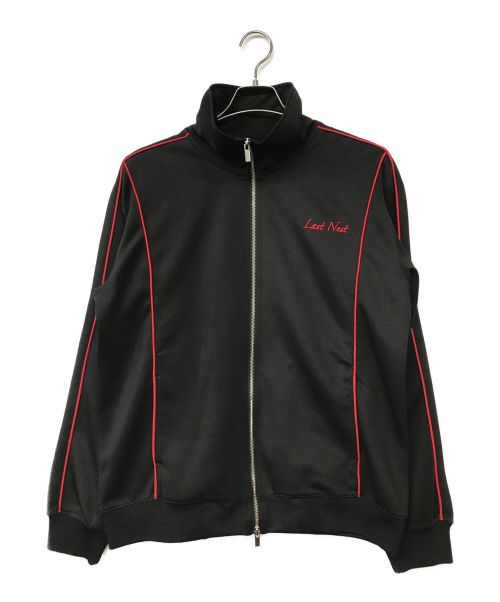 LAST NEST（ラストネスト）LAST NEST (ラストネスト) TRACK JACKET/トラックジャケット ブラック×レッド サイズ:Lの古着・服飾アイテム