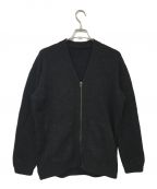 crepusculeクレプスキュール）の古着「Whole Garment V/N Zip Cardigan」｜ブラック