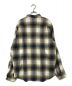 SUPREME (シュプリーム) Brushed Plaid Flannel Shirt グレー×イエロー サイズ:L：14000円