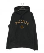 Noahノア）の古着「cheetah logo hoodie/チーターロゴフーディ」｜ブラック