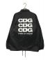 CDG (シーディージー) バックプリントコーチジャケット ブラック サイズ:M：7000円