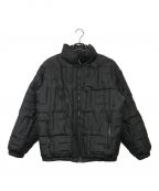 SUPREMEシュプリーム）の古着「bonded logo puffy jacket/ボンデッドロゴパフィージャケット」｜ブラック