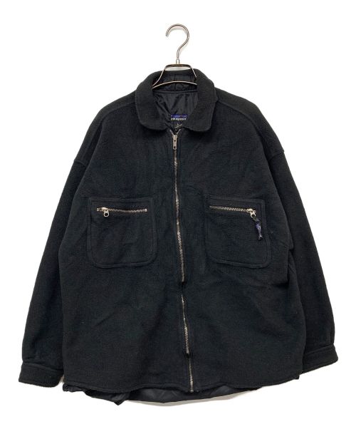 Patagonia（パタゴニア）Patagonia (パタゴニア) シンチラ フリース フルジップ シャツ ジャケット ブラック サイズ:Lの古着・服飾アイテム