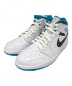 NIKEナイキ）の古着「Nike Air Jordan 1 Mid」｜White/Laser blue