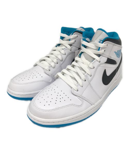 NIKE（ナイキ）NIKE (ナイキ) Nike Air Jordan 1 Mid White/Laser blue サイズ:26.5cmの古着・服飾アイテム