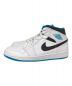 NIKE (ナイキ) Nike Air Jordan 1 Mid White/Laser blue サイズ:26.5cm：16000円