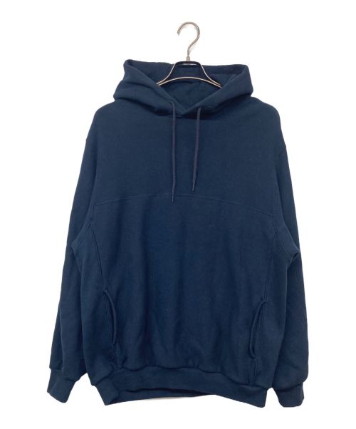 I（アイ）I (アイ) DIMENSION SWEAT HOODIE ネイビー サイズ:２の古着・服飾アイテム