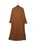 sahara (サハラ) Rib Knit Dress/リブニットドレス ブラウン サイズ:記載なし：10000円