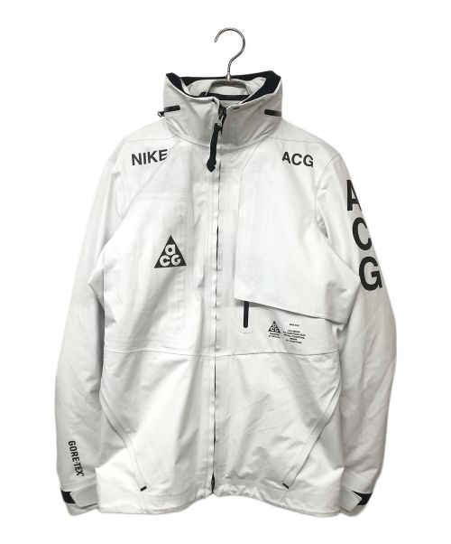 NIKE ACG（ナイキエージーシー）NIKE ACG (ナイキエージーシー) NikeLab ACG 2 IN 1 SYSTEM JACKET/マウンテンパーカー ホワイト サイズ:XSの古着・服飾アイテム