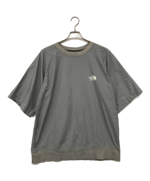 THE NORTHFACE PURPLELABEL（ザ・ノースフェイス パープルレーベル）THE NORTHFACE PURPLELABEL (ザ・ノースフェイス パープルレーベル) TNF Purple Label H/S Crew Neck Tee グレー サイズ:ＸＬの古着・服飾アイテム