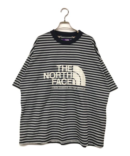 THE NORTHFACE PURPLELABEL（ザ・ノースフェイス パープルレーベル）THE NORTHFACE PURPLELABEL (ザ・ノースフェイス パープルレーベル) Jersey Trail H/S Te グレー サイズ:Lの古着・服飾アイテム