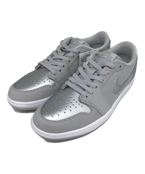 NIKE（ナイキ）NIKE (ナイキ) エア ジョーダン 1 LOW OG グレー サイズ:26.5 未使用品の古着・服飾アイテム