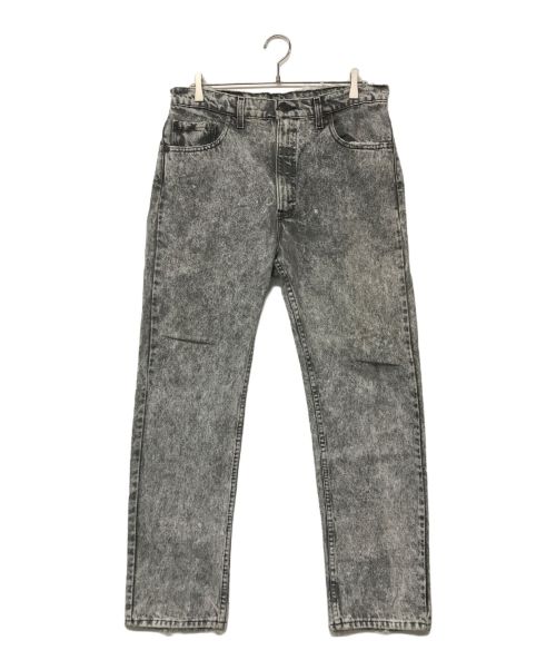 LEVI'S（リーバイス）LEVI'S (リーバイス) ケミカルウォッシュデニムパンツ ブラック サイズ:W36L30の古着・服飾アイテム