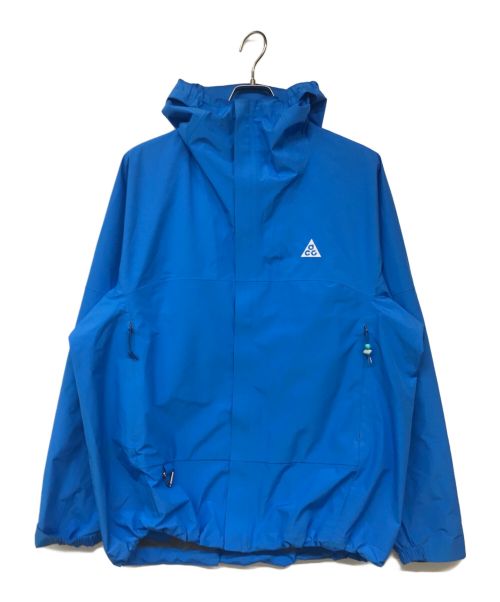 NIKE ACG（ナイキエージーシー）NIKE ACG (ナイキエージーシー) Cascade Rain Hoodie Jacket/カスケードフーディージャケット ブルー サイズ:Lの古着・服飾アイテム