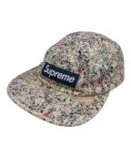 SUPREMEシュプリーム）の古着「Liberty Camp Cap/リバティー キャンプキャップ」｜ベージュ×ピンク