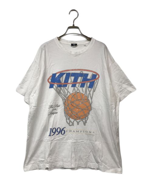 KITH（キス）KITH (キス) 1996 CHAMPIONS/半袖カットソー ホワイト サイズ:ＸＬの古着・服飾アイテム