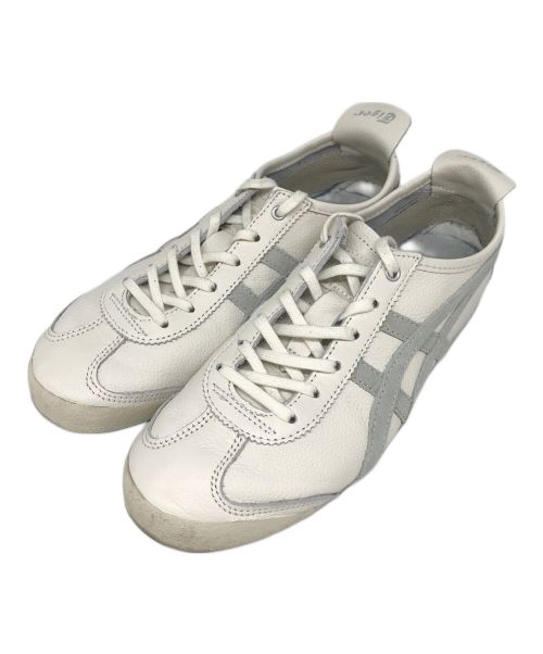 Onitsuka Tiger（オニツカタイガー）Onitsuka Tiger (オニツカタイガー) ローカットスニーカー ホワイト サイズ:24.5cmの古着・服飾アイテム