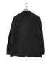 MARGARET HOWELL (マーガレットハウエル) コットンウールテーラードジャケット ブラック サイズ:Ｌ：23000円