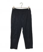 LAD MUSICIANラッドミュージシャン）の古着「GABARDINE CROPPED SLIM PANTS」｜ネイビー