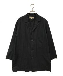 MARGARET HOWELL（マーガレットハウエル）の古着「COTTON LINEN LIGHTWEIGHT TWILL」｜ブラック