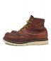 RED WING (レッドウィング) アイリッシュセッター ブラウン サイズ:6 1/2：17000円