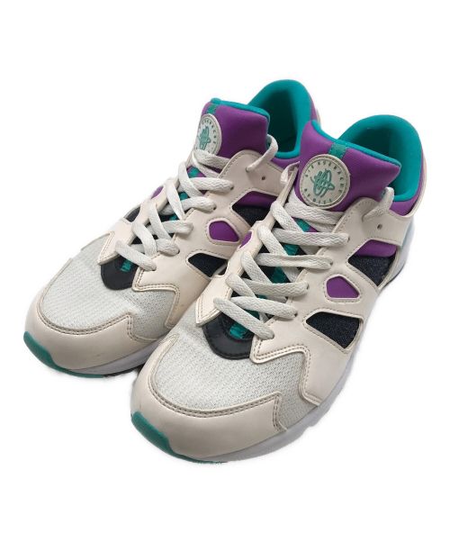 NIKE（ナイキ）NIKE (ナイキ) AIR HUARACHE INTERNATIONAL/エアハラチインターナショナル ホワイト×パープル サイズ:27.5cmの古着・服飾アイテム