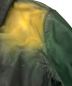 中古・古着 DIESEL (ディーゼル) グラデーションカラーシングルレザージャケット ブラック×グリーン サイズ:M：35000円