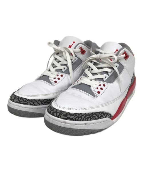 NIKE（ナイキ）NIKE (ナイキ) Air Jordan 3 Retro ホワイト サイズ:27.5cmの古着・服飾アイテム