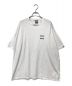 CITY COUNTRY（シティーカンパニー）の古着「Embroidered Logo Cotton T-Shirt/ロゴTシャツ」｜ホワイト