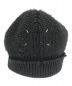 Maison Margiela（メゾンマルジェラ）の古着「4ステッチニット帽」｜ブラック