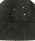 中古・古着 Maison Margiela (メゾンマルジェラ) 4ステッチニット帽 ブラック サイズ:S：14000円
