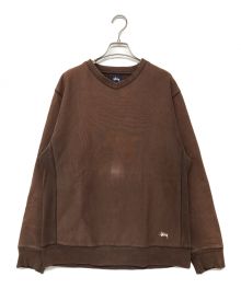 stussy（ステューシー）の古着「Ｖネックスウェット」｜ブラウン