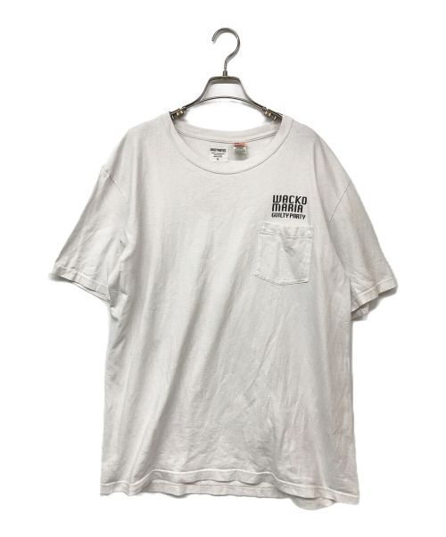 WACKO MARIA（ワコマリア）WACKO MARIA (ワコマリア) USA BODY CREW NECK POCKET/クルーネックポケットTシャツ ホワイト サイズ:XLの古着・服飾アイテム