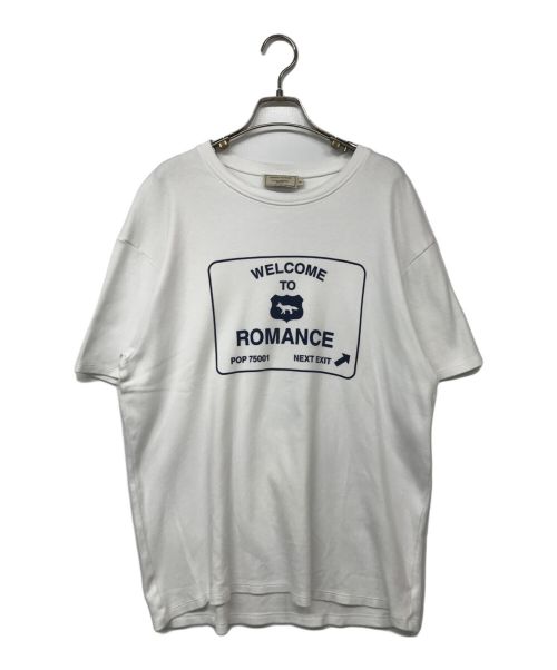 maison kitsune（メゾンキツネ）maison kitsune (メゾンキツネ) 半袖カットソー ホワイト サイズ:Mの古着・服飾アイテム