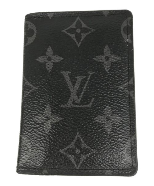 LOUIS VUITTON（ルイ ヴィトン）LOUIS VUITTON (ルイ ヴィトン) カードケース ブラックの古着・服飾アイテム