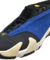 中古・古着 NIKE (ナイキ) AIR JORDAN 14 RETRO LOW ブルー サイズ:27.5cm：8000円