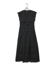 HER LIP TO（ハーリップトゥ）の古着「Saint Germain Lace Dress」｜ブラック