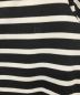 中古・古着 Her lip to (ハーリップトゥ) Louis Striped Top/スキッパーTシャツ ブラック サイズ:F：6000円