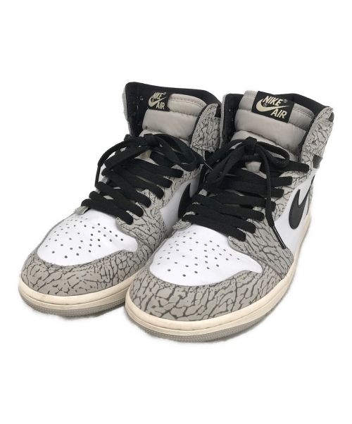 NIKE（ナイキ）NIKE (ナイキ) Nike Air Jordan 1 High OG White Cement サイズ:27の古着・服飾アイテム