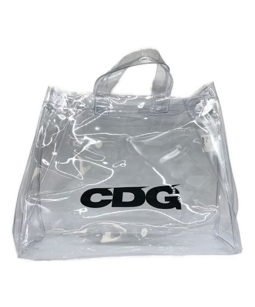 CDG（シーディージー）CDG (シーディージー) PVCトートバッグ クリアの古着・服飾アイテム