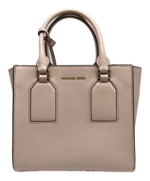 MICHAEL KORS（マイケルコース）MICHAEL KORS (マイケルコース) 2WAYショルダーバッグ ピンクの古着・服飾アイテム