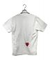 PLAY COMME des GARCONS (プレイ コムデギャルソン) NIKE (ナイキ) ハートロゴワッペン半袖Tシャツ ホワイト サイズ:L：10000円